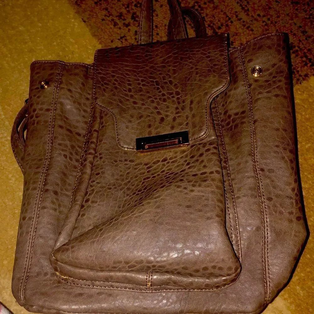 Urban expression back pack. Nice heavy material brown